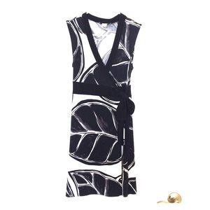 Pretty WHBM Wrap Top/Tunic